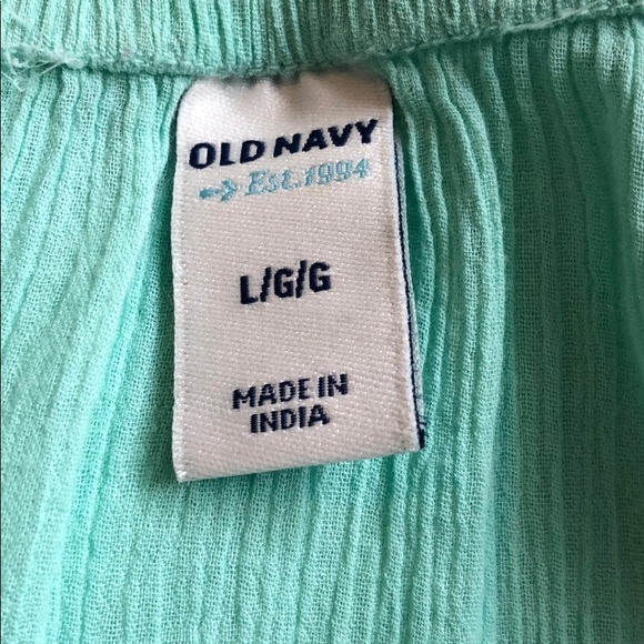 ❤️ 2 items for $10! Old Navy Crepe Like Shirt Size Large - Picture 4 of 4